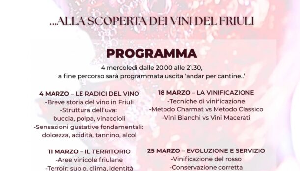 CORSO DI DEGUSTAZIONE E CONOSCENZA DEL VINO